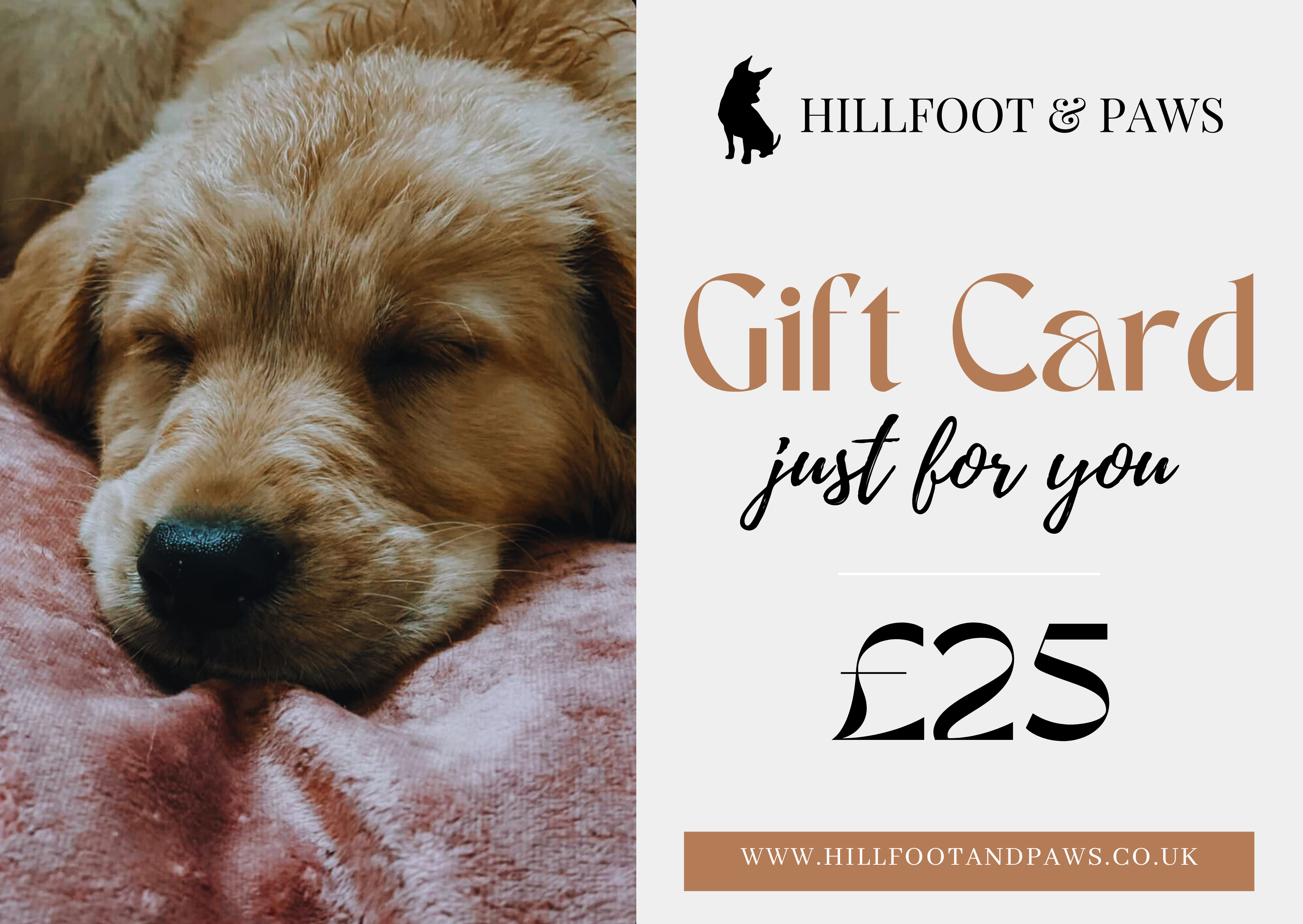 Hillfoot & Paws E-Gift Card