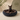 Reversible Round Scuff Tough Nest Dog Bed - Black / Chocolate