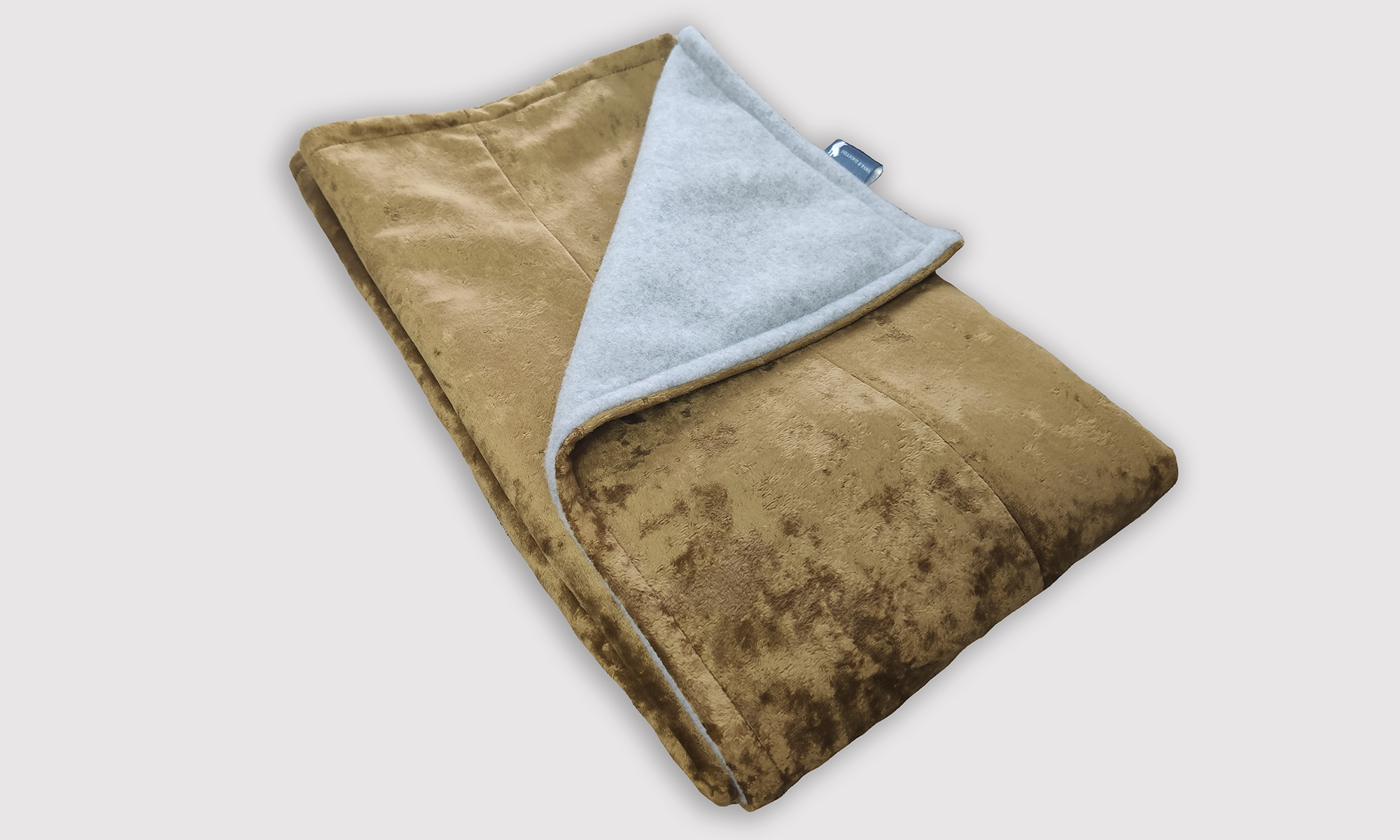 Dog Blanket - Gold Velvet